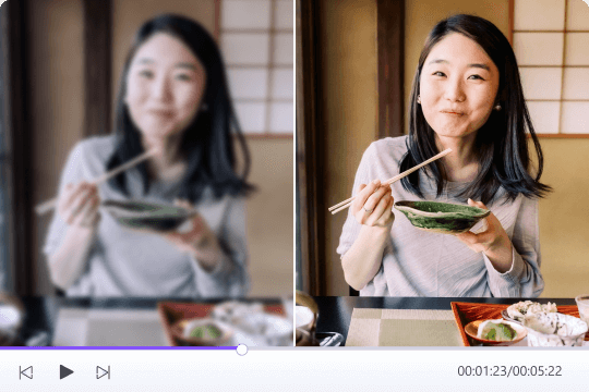 Restore old video quality